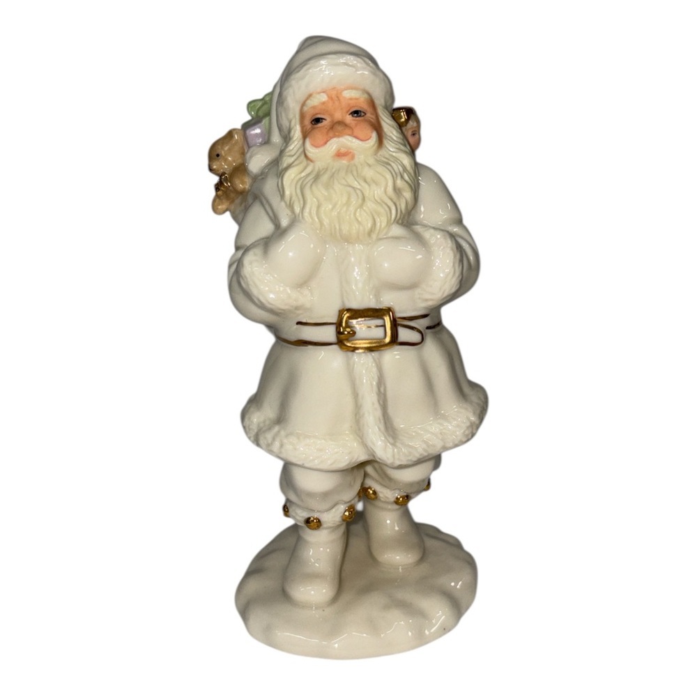 Vintage Lenox Classic Santa Claus Limited Edition 6.5” Tall Christmas 24K Gold